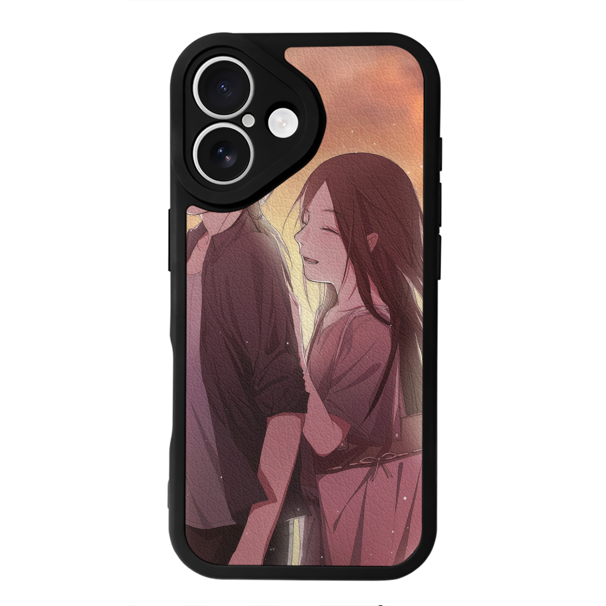 （画像用） NARUTO -ナルト- NARUTO -ナルト- 疾風伝 【iPhone 16シリーズ対応】シリコンスマホケース（レザー調） 材質：シリコン